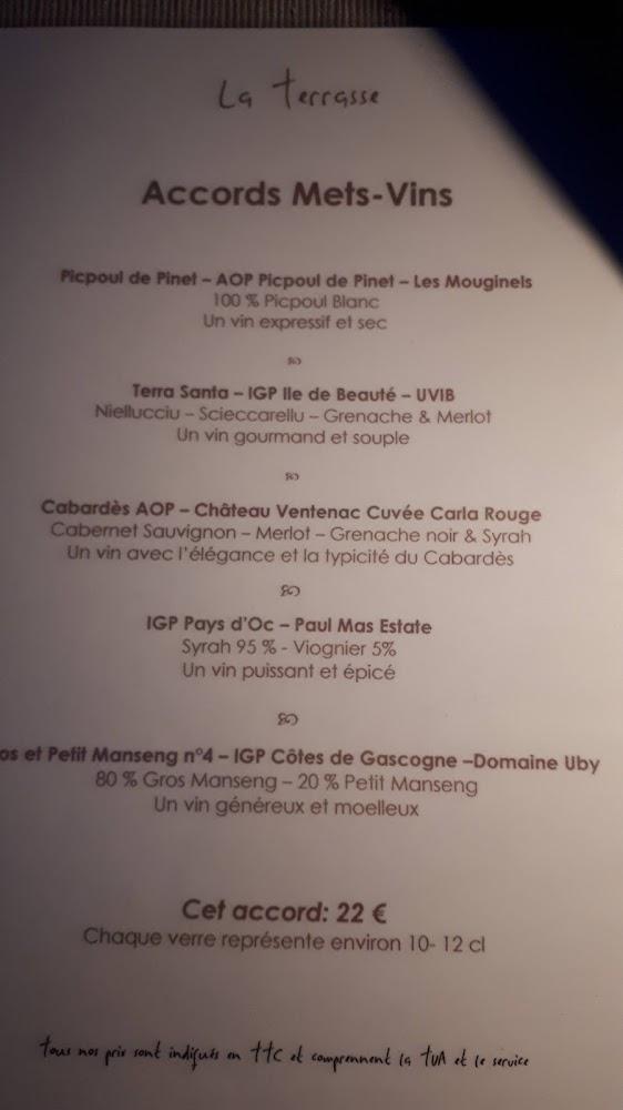 La Terrasse Givet - Menu Image 1